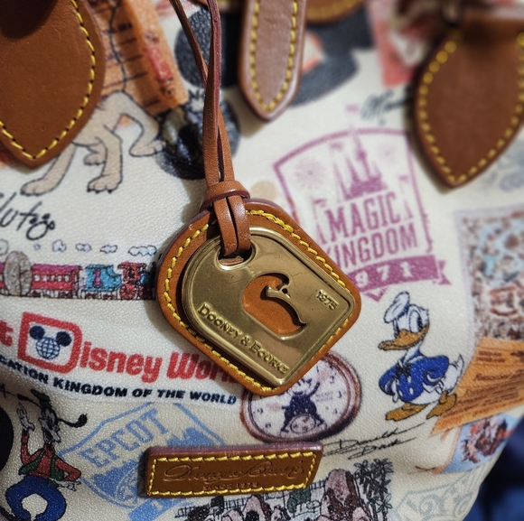 Dooney & Bourke Retro Disney Magic Kindgdom Tote - Picture 2 of 10